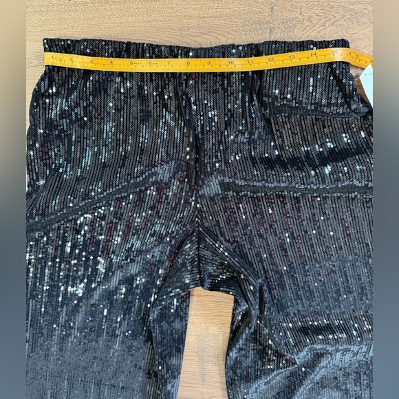 CATO Black Sequin Pants - Picture 3 of 8